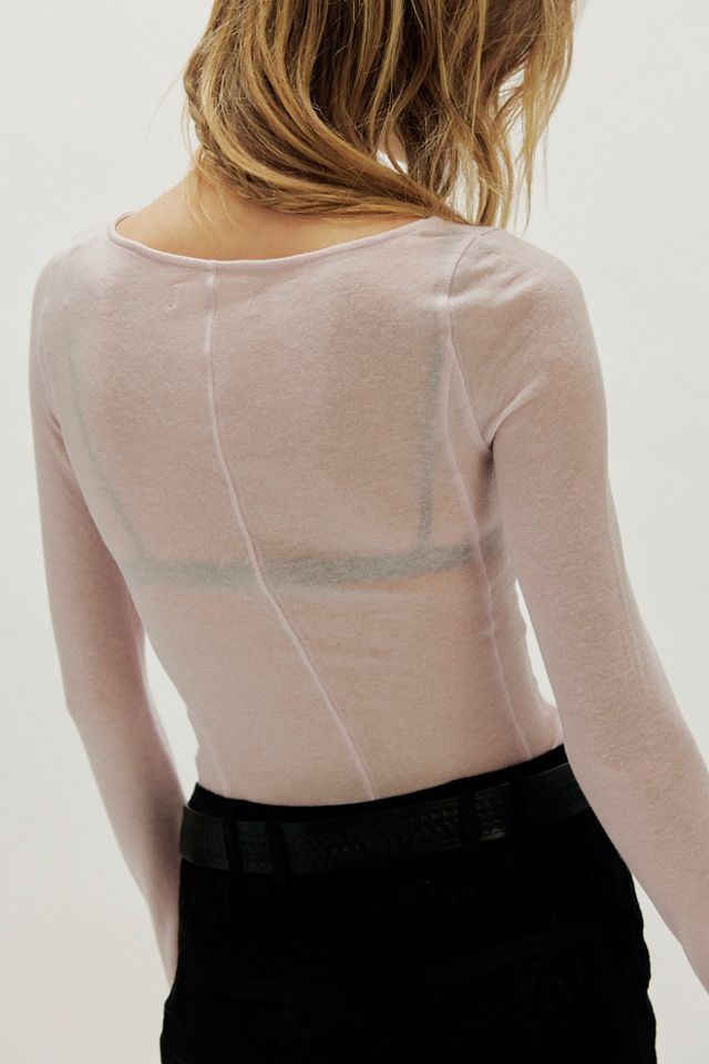 We The Free Peppermint Boatneck Top #1