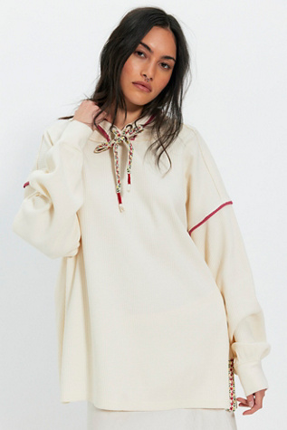 We The Free Better Together Hoodie at Free People in White, Size: XL