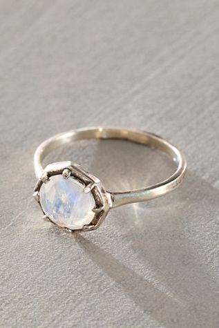 Lauren Wolf Silver & Moonstone Ring