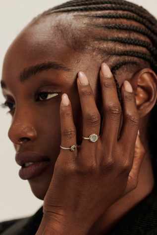 Lauren Wolf Silver & Champagne Quartz