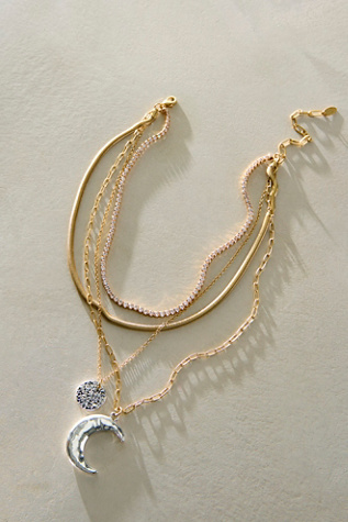 Siesta Gold-Plated Layer Necklace by Free People