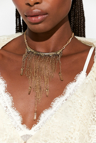 Twilight Drift Choker Necklace at Free People in Gold