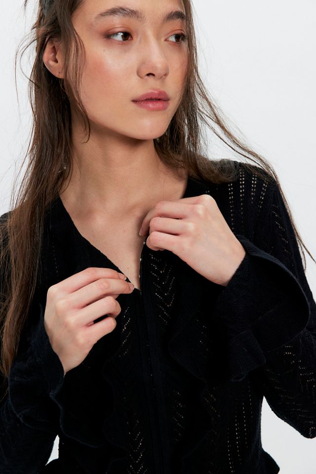 Anna Sui Victorian Pointelle Knit Cardi #2
