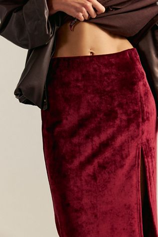 Damson Madder Hickory Stripe Skirt | Free People