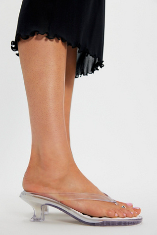 Melissa Flip Flop Kitten Heels at Free People, Size: US 9