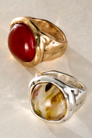 Tina Cocktail Ring by Free People in Gold