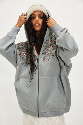 Glitter Oversized Hoodie