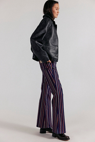 Wrangler X Lainey Wilson Retro Striped Flare Jeans