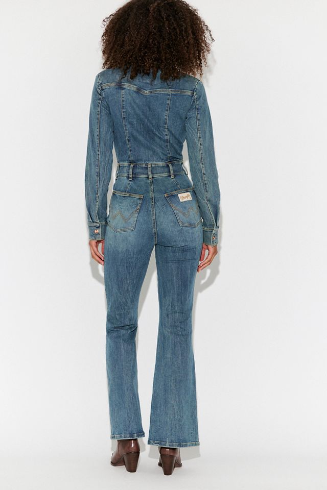 Wrangler X Lainey Wilson Flared Denim Catsuit #3