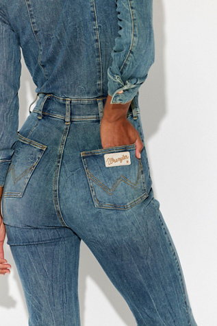 Wrangler X Lainey Wilson Flared Denim Catsuit