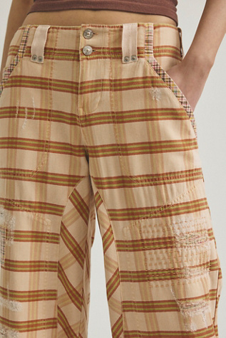 We The Free Warwick Craft Pants at Free People in Tan, Size: US 6