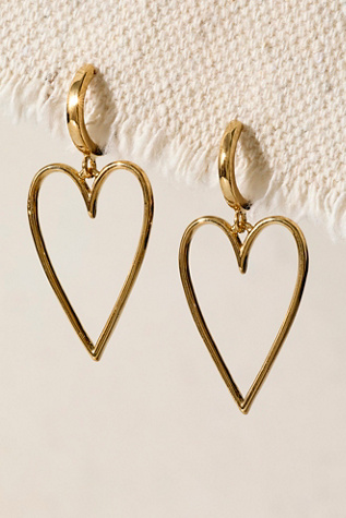 Lover's Tempo Lovestruck Heart Hoops