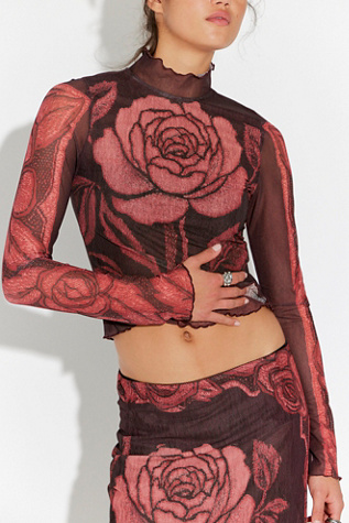 The Shadow Printed Midi Skirt Set - thumbnail 3