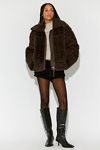 Jolie Oversized Teddy Jacket