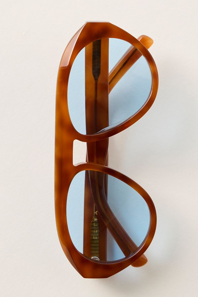 Lunettes de soleil aviateur Val Elisa Johnson #1