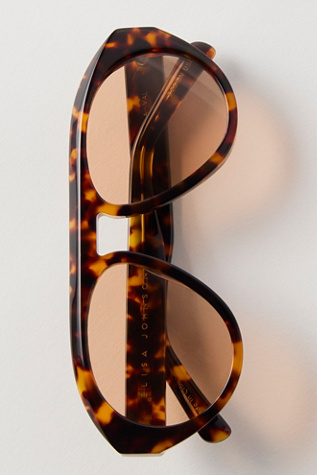 Lunettes de soleil aviateur Val Elisa Johnson