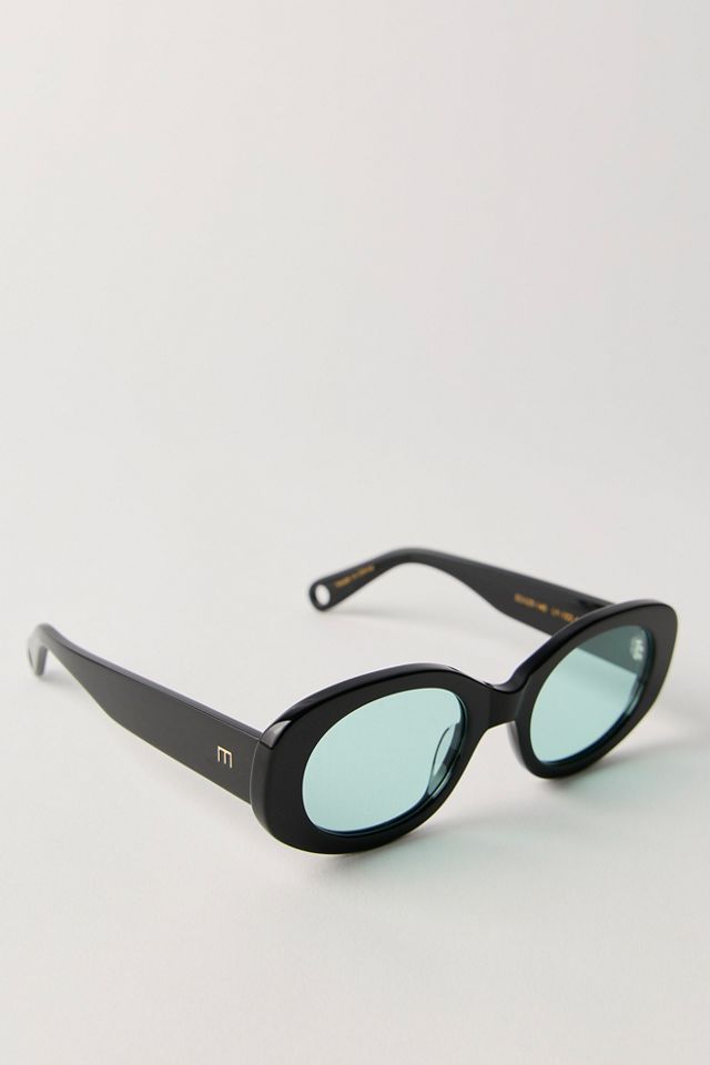 Elisa Johnson Lyna Round Sunglasses #1