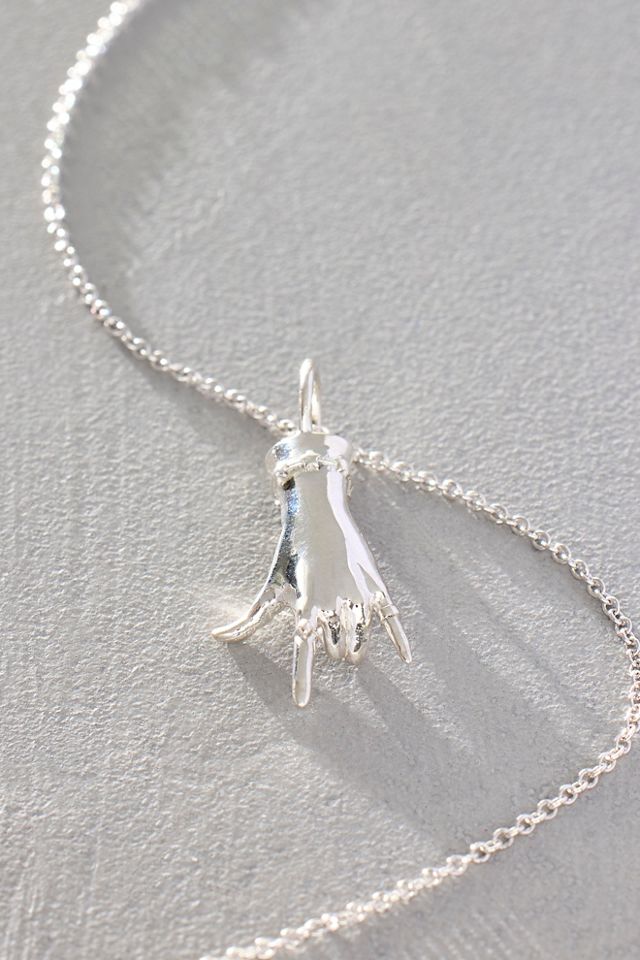 Maura Green Sterling Silver Peace Sign Lady Charm #2