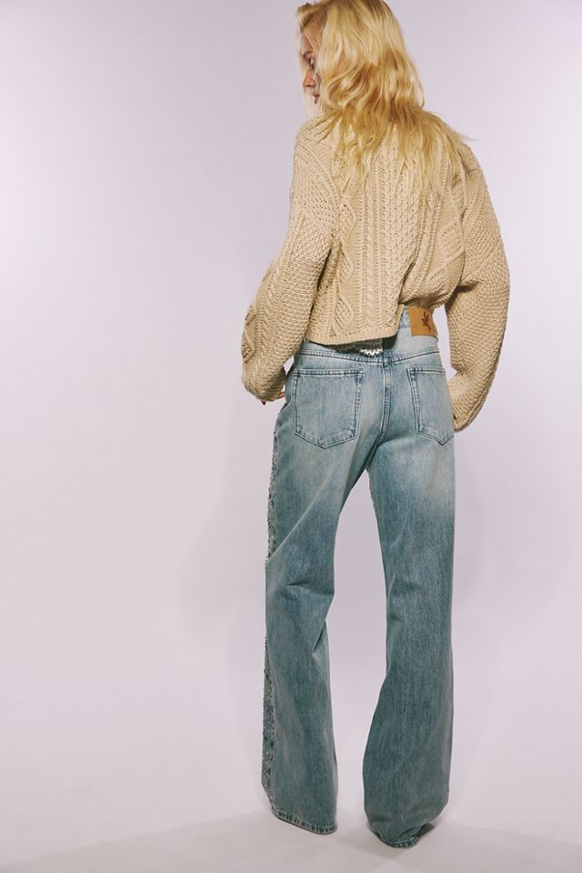 Jeans larges cloutés Jackson OneTeaspoon Exclusifs FP #1