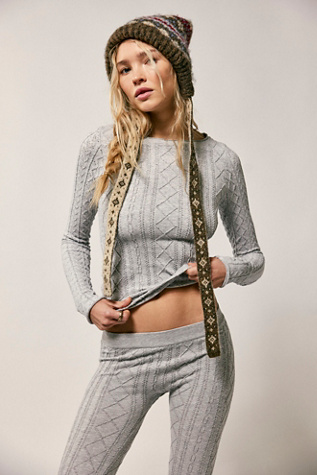 So Soft Seamless Modal Cable Long Sleeve