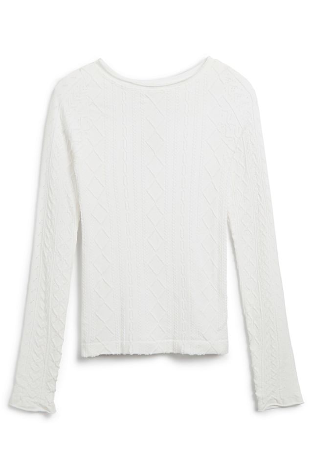 So Soft Seamless Modal Cable Long Sleeve #4