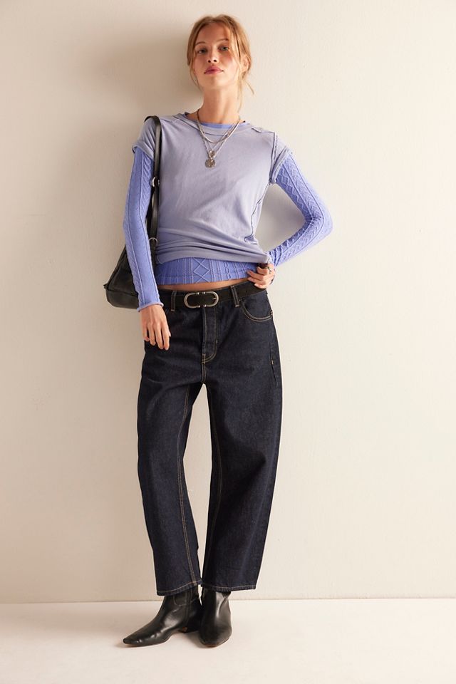 So Soft Seamless Modal Cable Long Sleeve #2