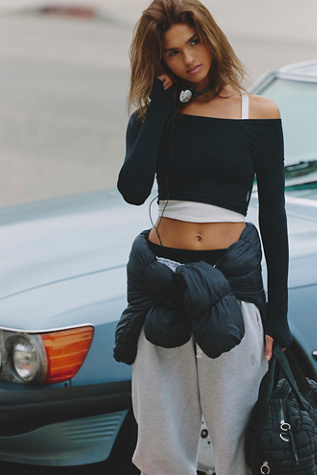 Женская спортивная одежда FP Movement Good Karma High Plank Layer, цвет: Чёрный — фото 3
