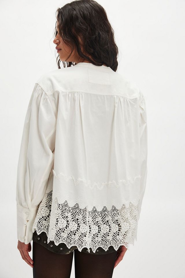 We The Free Little Bit Of Lace Shirt #1
