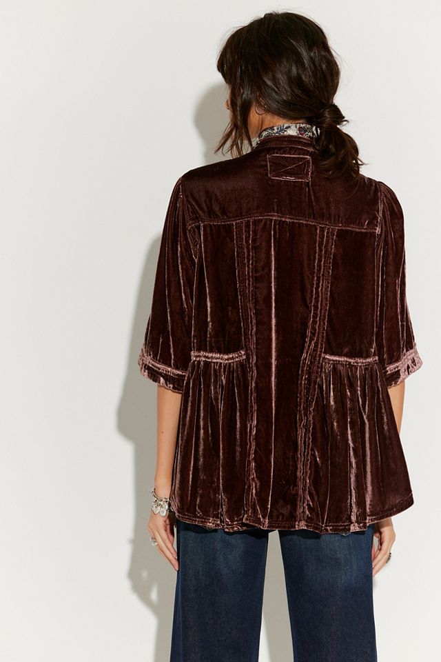 We The Free Chemise boutonnée en velours Willow #1