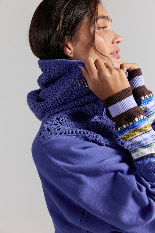 Jocelyn Crochet Hoodie | Free People