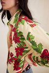 We The Free Holiday Blooms Button Down Shirt
