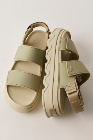 SOREL Kinetic Sunchase Sandals at Free People in Green, Size: US 8