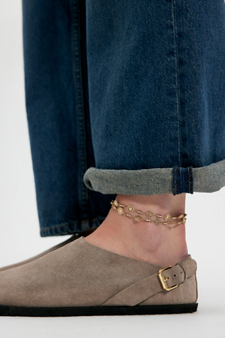 Mia Mules by Silent D at Free People in Tan, Size: EU 40