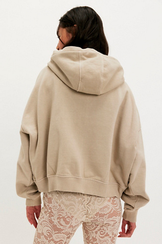 Женский топ Free People Chill Out Zip Up, цвет: Серый — фото 2