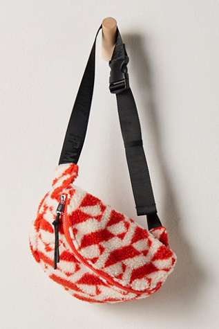 Printed Sherpa Sling Bag