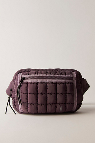Quilted Muff Sling Bag