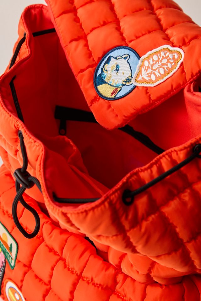 Quilted Patch Hiker Backpack #3