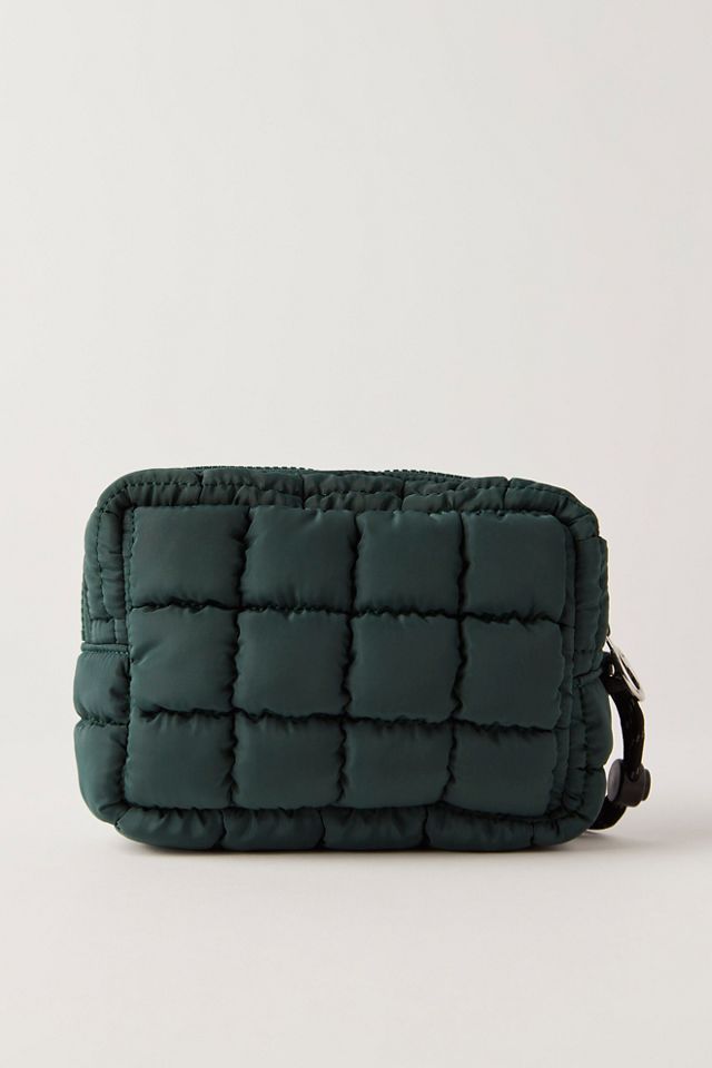 Mini étui matelassé à patch #1