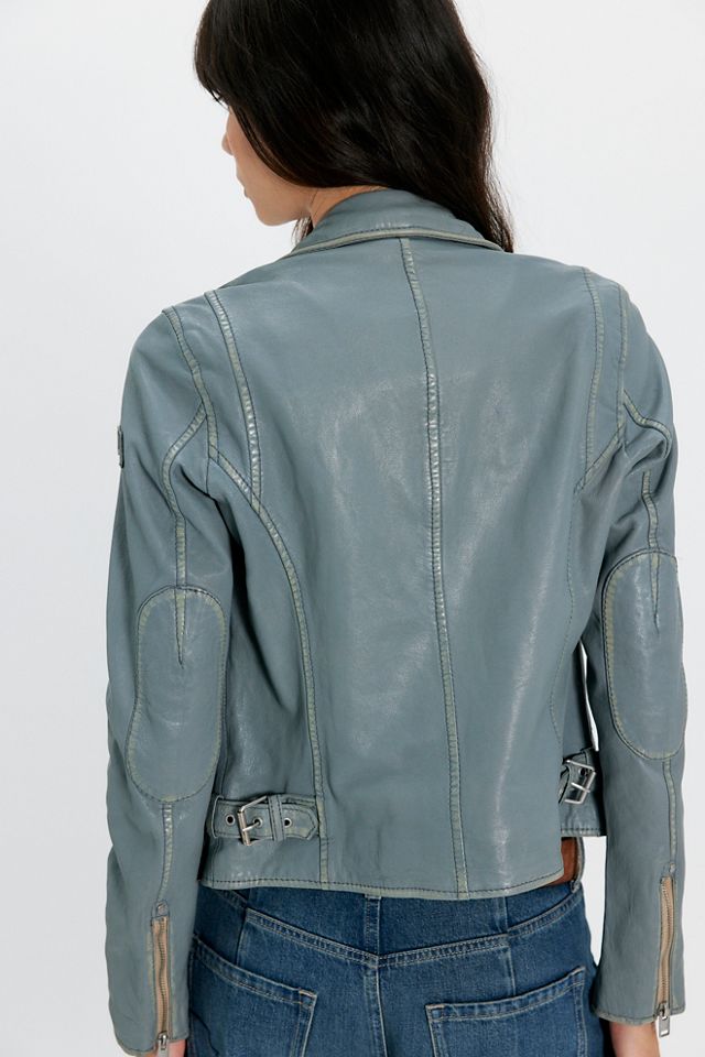 Mauritius Sofia Moto Leather Jacket #1