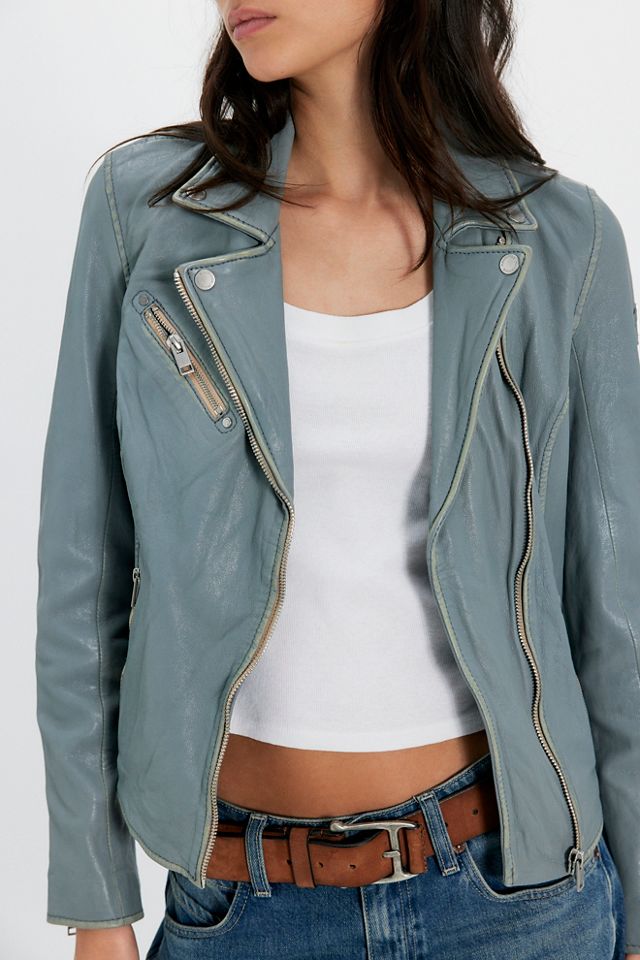 Mauritius Sofia Moto Leather Jacket #2