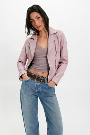 Mauritius Sofia Moto Leather Jacket