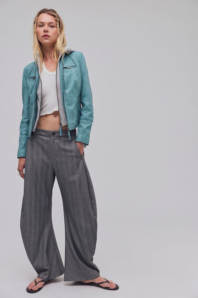 Mauritius Nola Leather Jacket | Free People