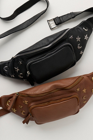 Sonar Studded Sling Bag by Free People in Black