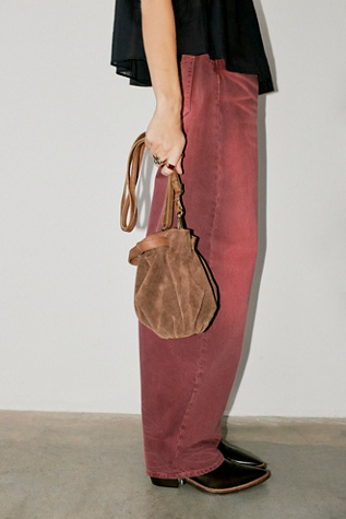 Suki Mini Tote Bag by Free People in Brown