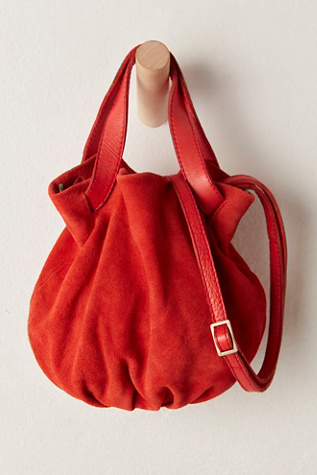 Suki Mini Tote Bag by Free People in Orange