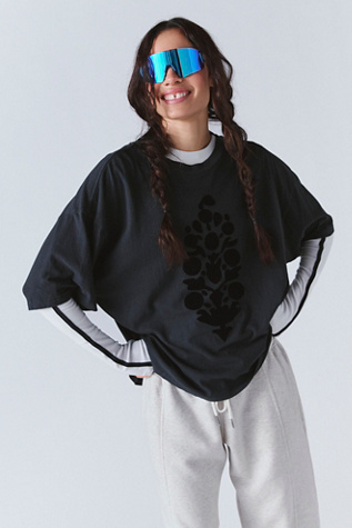 Tackle Flocked Logo Tee