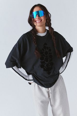 Tackle Flocked Logo Tee