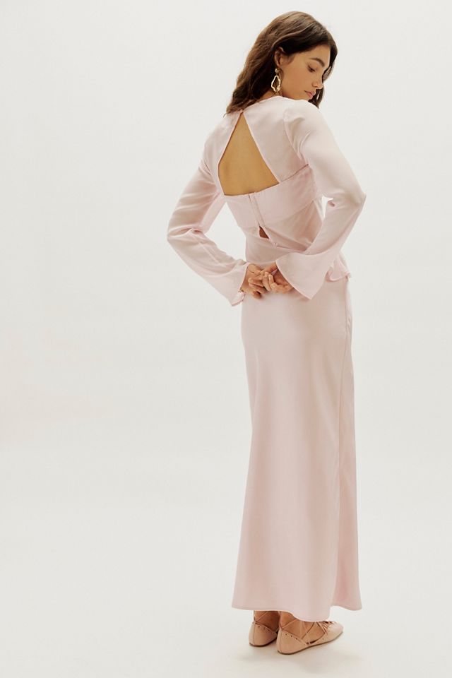 Ownley Ricky Long Sleeve Midi Skirt Set #1