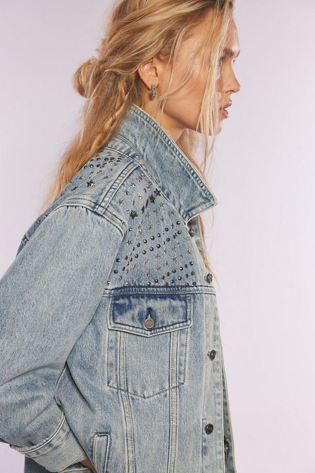 FP Exclusive OneTeaspoon Denim Trucker Jacket #3