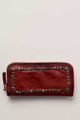 Campomaggi Calla Wallet Bag by Free People in Orange